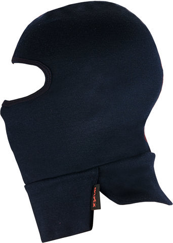 Kopfschutzhaube aus Euramid/Lenzing FR/Beltorn mit verlängertem Brust- u. Schulterschutz, mit Gummizug im Gesichtsbereich