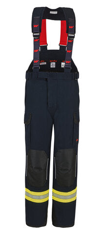 Einsatzhose X-Pro Dynamic - EN 469:2020, X2/Y2/Z2, EN 1149-5 EN ISO 13506-1:2017 schwarzblau
