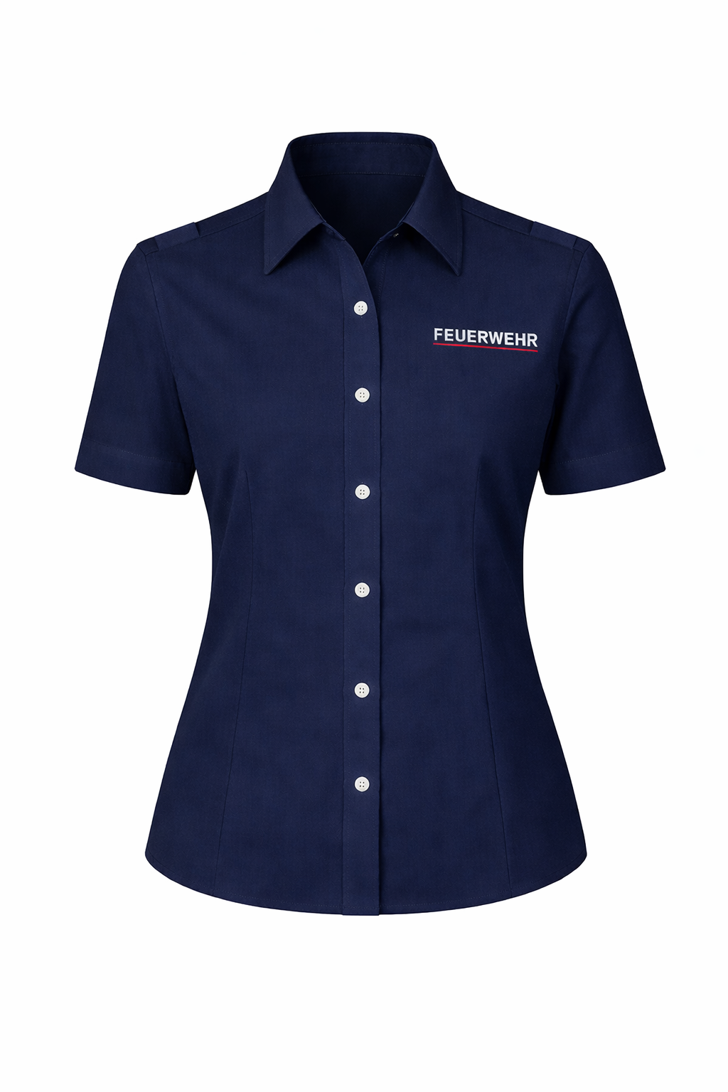 Der Klassiker Bluse kurzarm dunkelblau Saarland / Thüringen / Sachsen