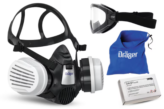Dräger Waldbrandset mit ABEK1Hg-P3 Filter