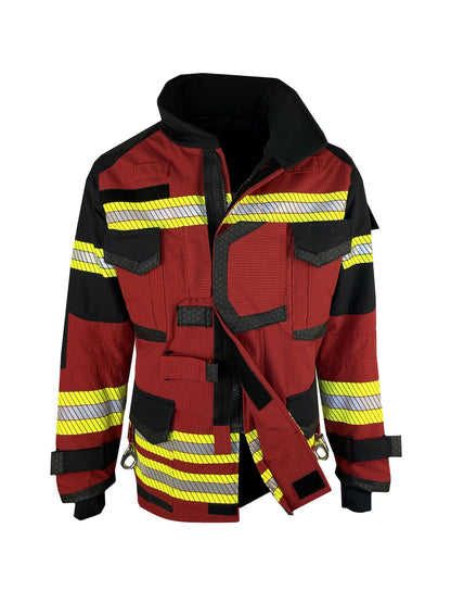 Der Klassiker Überjacke Alpha Blau/Rot Matrix