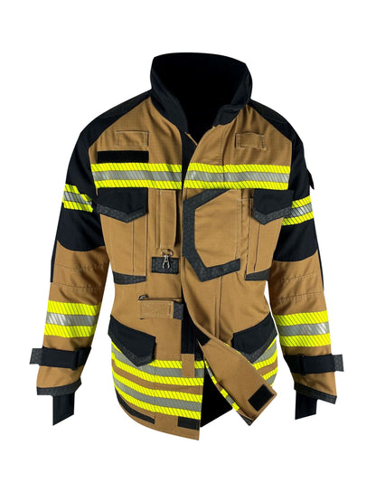 Der Klassiker Überjacke Alpha Blau/Sand Matrix