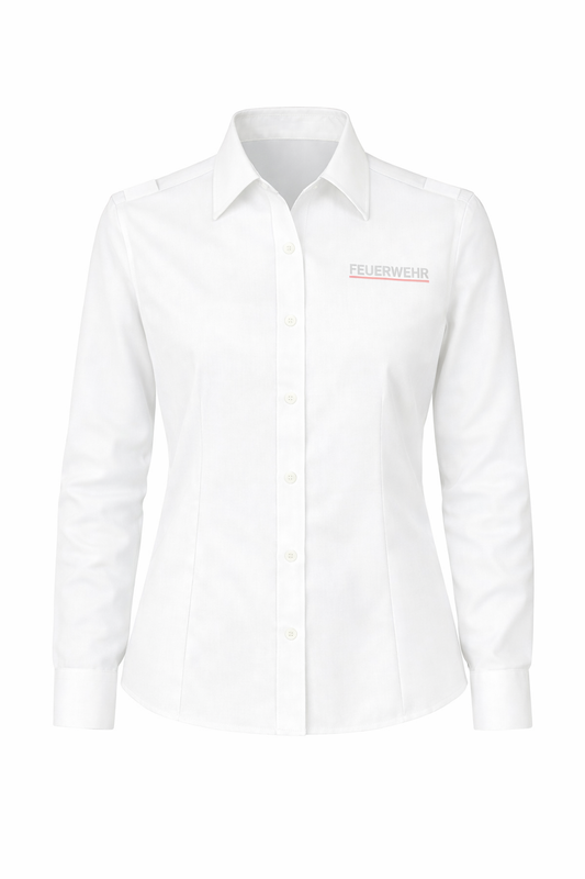 Der Klassiker Bluse langarm weiß Thüringen / Sachsen