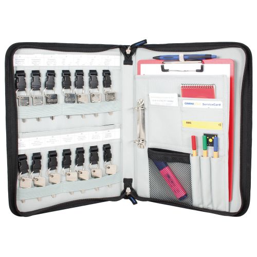 KEYSTUFF XL Schlüsselmappe für 14 Schlüssel