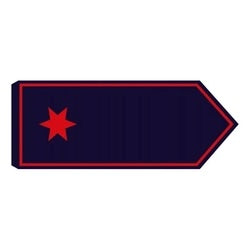 Schulterklappe Feuerwehrmann Anwärter (FMA) (TH)