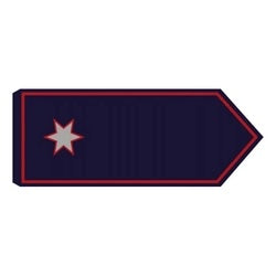 Schulterklappe Hauptfeuerwehrmann (HFM) (TH)